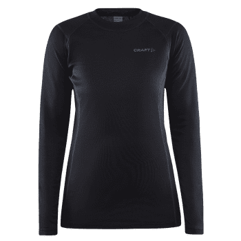 Tricou cu mânecă lungă Craft Core Warm Baselayer LS Tee Women 999000 Black