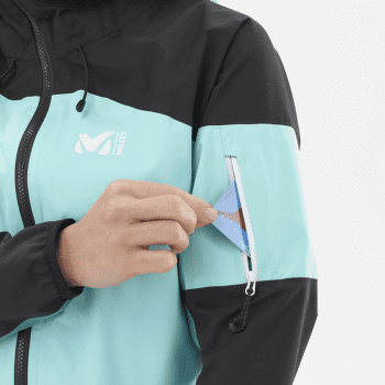 Jachetă Millet RUTOR LIGHT 2.5L JKT Women HYDRO/NOIR