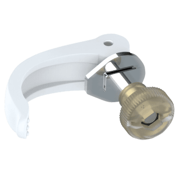 ND Leki SpeedLock Lever incl. knurled wheel for 14/12 mm white