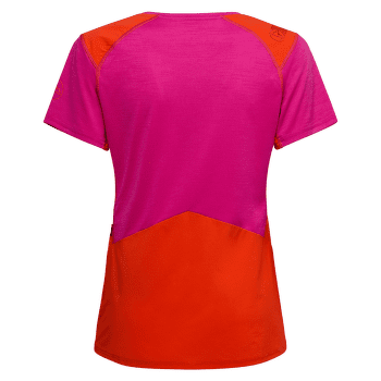 Tricou cu mânecă scurtă La Sportiva COMPASS T-SHIRT Women Springtime/Cherry Tomato