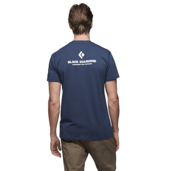 Tricou cu mânecă scurtă Black Diamond SS Equipment For Alpinist Tee Men Indigo