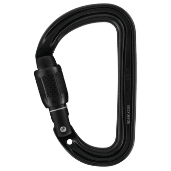 Carabină Petzl SM'D SCREW LOCK CARABINER BLACK
