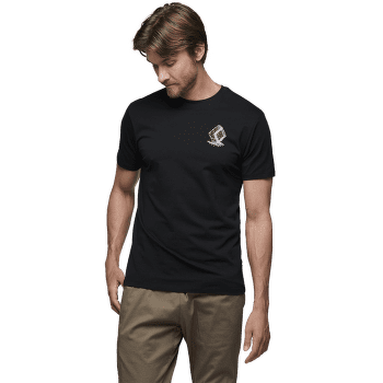 Tricou cu mânecă scurtă Black Diamond Boulder SS Tee Men Camp Green