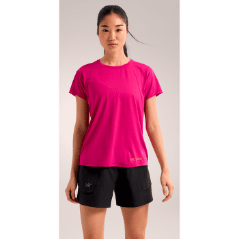 Tricou cu mânecă scurtă Arcteryx Taema Arc´Bird Crew SS Women Daybreak Heather