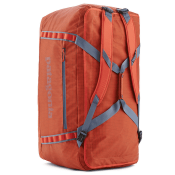 Geantă Patagonia Black Hole Duffel 100L Smolder Blue w/Amanita Red