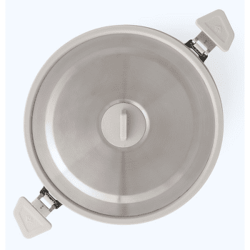 Oală Sea to Summit Detour Stainless Steel Collapsible Pot - 5L Moonstruck Grey