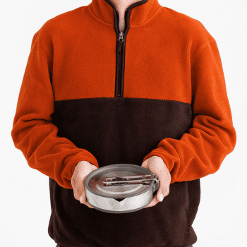 Oală Sea to Summit Detour Stainless Steel Collapsible Pouring Pot - 1.8L Beluga Black