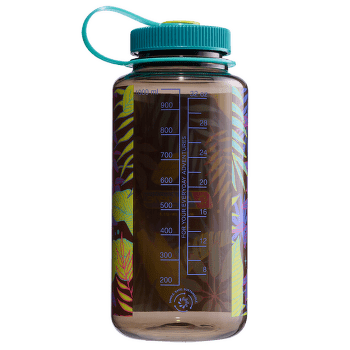 Sticlă Nalgene Wide Mouth 1000 ml Woodsman/Botanical Ferns