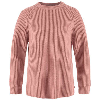 Pulover Fjällräven Övik Rib Sweater Women Dusty Rose