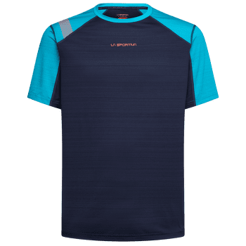 Tricou cu mânecă scurtă La Sportiva SUNFIRE T-SHIRT Men Deep Sea/Tropic Blue