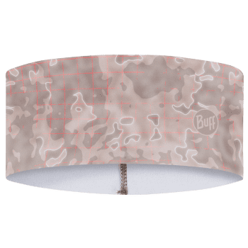 Bandă pentru cap Buff Tech Headband SHATTEX BIRCH GRAY