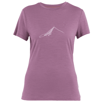 Tricou cu mânecă scurtă Icebreaker Merino 150 Tech Lite SS Tee Southern Constellation Women DECO