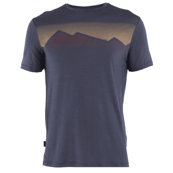 Tricou cu mânecă scurtă Icebreaker Merino 125 Cool-Lite™ Sphere SS Tee Radiant Peak Men GRAPHITE