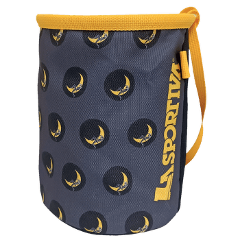 Geantă La Sportiva Climbing On The Moon Chalk Bag Carbon/Giallo