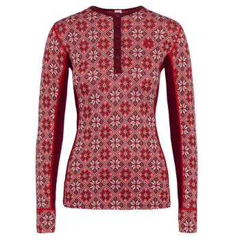 Tricou cu mânecă lungă Kari Traa Rose LS (622692) BURGUNDY RED