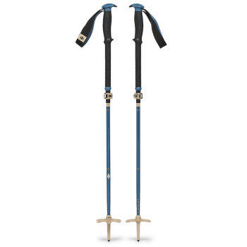 Gaură Black Diamond TRAVERSE COMPACTOR SKI POLES Creek Blue