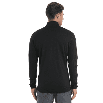 Hanorac Icebreaker Merino 560 Realfleece™ Elemental LS Zip Men Black