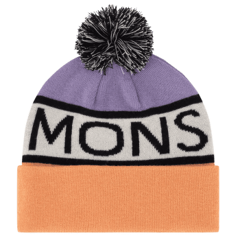 Căciuli Mons Royale McCloud Pom Pom Merino Beanie Lupin / Punch / White