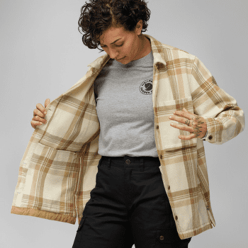 Cămașă cu mânecă lungă Fjällräven Singi Flannel Overshirt Women Chalk Rose-Dusty Rose