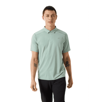 Tricou polo Arcteryx Cormac Polo SS Men Stone Green Heather