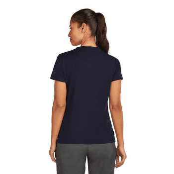 Tricou cu mânecă scurtă Icebreaker Merino 150 Tech Lite SS Tee Lancewood Women Midnight Navy