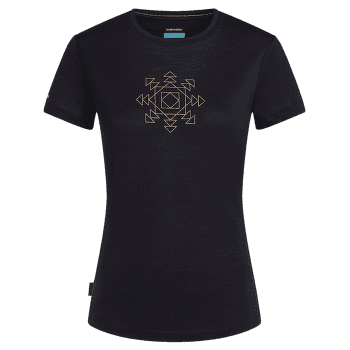 Tricou cu mânecă scurtă Icebreaker Merino Blend 125 Cool-Lite™ Sphere SS Tee Fusion Women BLACK