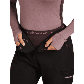 Colanți Icebreaker 260 ZoneKnit Leggings Women JAVA