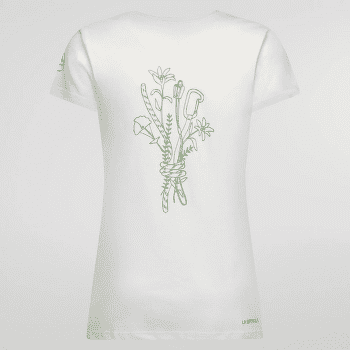 Tricou cu mânecă scurtă La Sportiva CLIMB FLOWER T-SHIRT Women Chalk