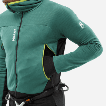 Hanorac Millet FUSION GRID HOODIE Men BOTTLE/BLACK