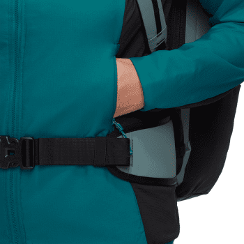 Jachetă Mammut Rime Light IN Hybrid Hooded Jacket Women 40320 deep teal