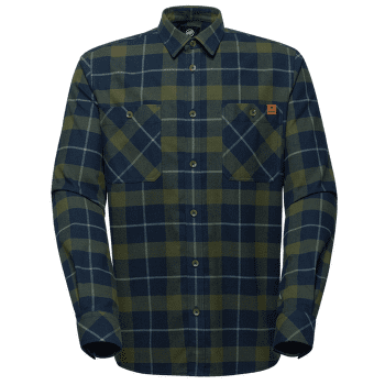 Cămașă cu mânecă lungă Mammut Alvra Longsleeve Shirt Men 50611 marine-dark marsh