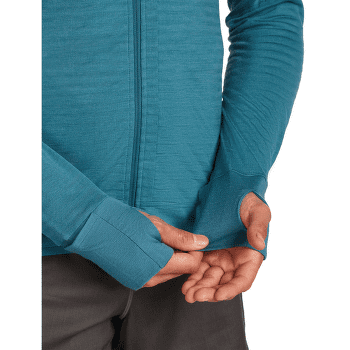 Hanorac Icebreaker Merino Blend 300 RealFleece™ Descender LS Zip Men BLACK