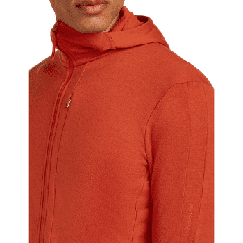 Hanorac Icebreaker Merino 260 Quantum IV LS Zip Hoodie Men BITTERSWEET