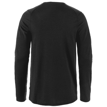Tricou cu mânecă lungă Fjällräven Bergtagen Merino 190 LS Men Black