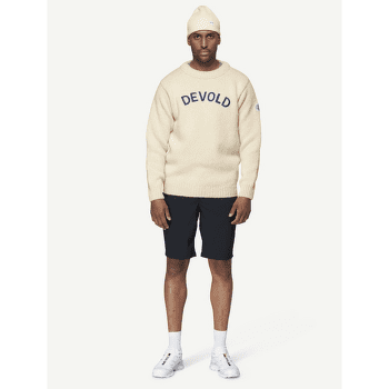 Pulover Devold Nansen Legacy Sweater 270B  NAVY/OFFWHITE