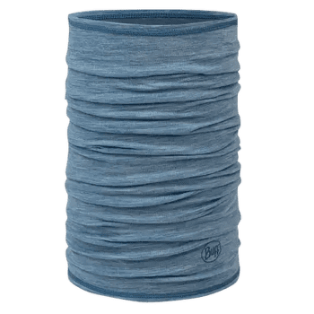Eșarfă Buff Merino Wool Buff (113010) SOLID LAKE BLUE