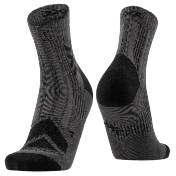 Șosete X-Bionic HIKE PERFORM MERINO ANKLE Black/Charcoal