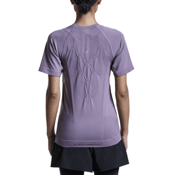 Tricou cu mânecă scurtă X-Bionic X-BIONIC® XCEED RUN SHIRT SS WOMEN X Black/Rhino Grey