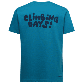 Tricou cu mânecă scurtă La Sportiva CLIMBING DAYS Men Lake/Night Sky