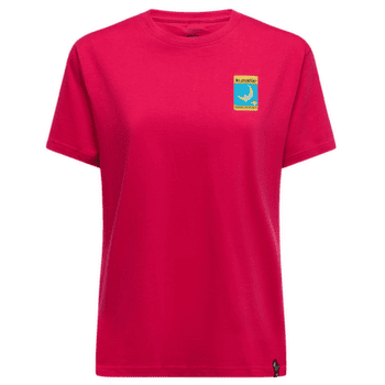 Tricou cu mânecă scurtă La Sportiva MOON CLIMB T-SHIRT Women Azalea/Redwood