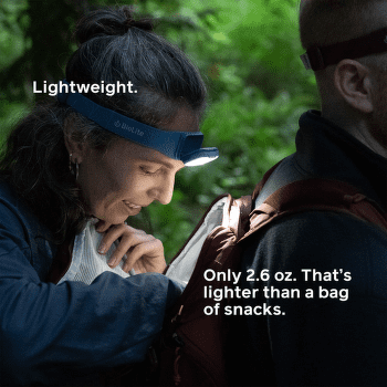 Lampă frontală BioLite Range 500 Slate Blue