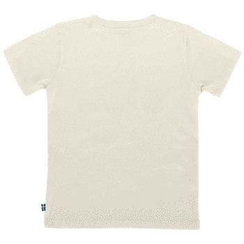 Tricou cu mânecă scurtă Fjällräven Fjällräven Logo T-shirt Kids Chalk White