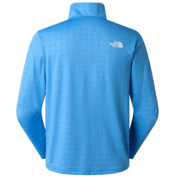 Tricou cu mânecă lungă The North Face 24/7 Pentadome Embossed 1/4 Zip Tee Men MARINA BLUE
