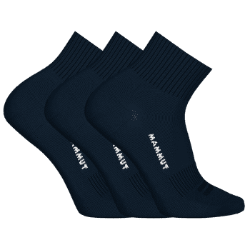 Șosete Mammut EVERYDAY QUARTER SOCKS 3 PACK Marine-white