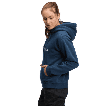 Hanorac Black Diamond Heritage Wordmark Pullover Hoody Women Indigo