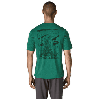 Tricou cu mânecă scurtă Patagonia Cap Cool Daily Shirt - Cloud Crag Men Limestone Yellow - Light Limestone Yellow X-Dye