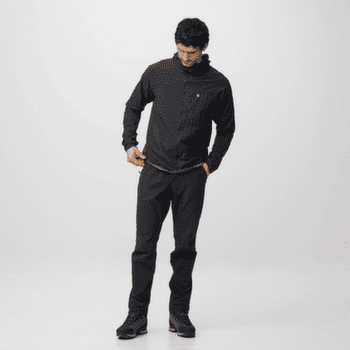 Jachetă Fjällräven BERGTAGEN WINDSHELL JACKET MEN Black