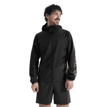 Jachetă Arcteryx Norvan Windshell Hoody Men Black/Graphite