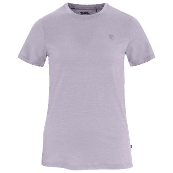 Tricou cu mânecă scurtă Fjällräven Abisko Wool SS Women Lavender Mist