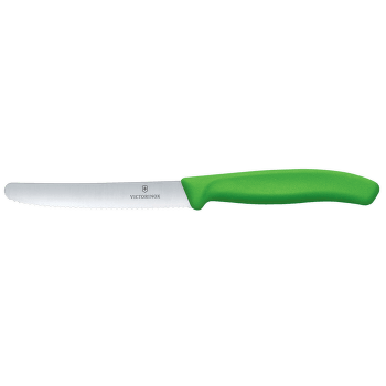 Cuțit Victorinox Tomato knife Swiss Classic, wavy, green, 11 cm Green